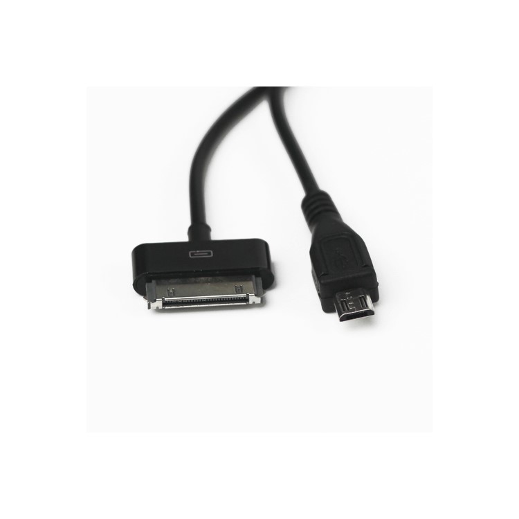 2 in 1 Micro USB Charger Cable for iPhone 4S 4 3GS 3G iPod etc
