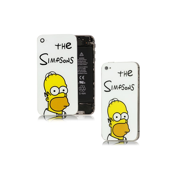 The Simpsons Back Cover Housing Replacement for iPhone 4S