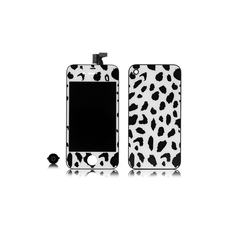 Spotted iPhone 4S Conversion Kit (LCD Assembly + Back Cover + Home Button)