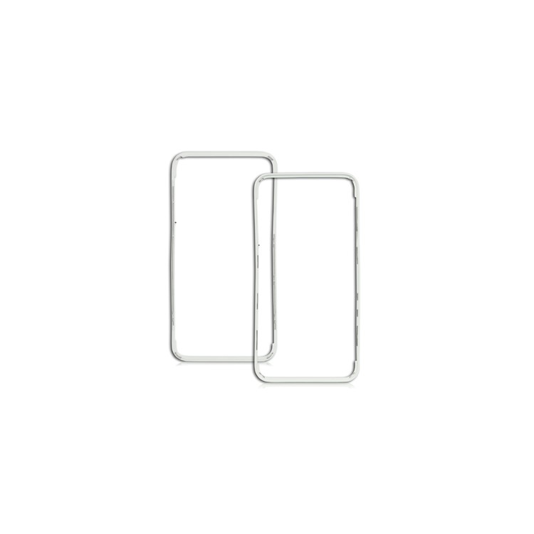 iPhone 4S Supporting Frame Bezel with Adhesive Tape Sticker (OEM) - White