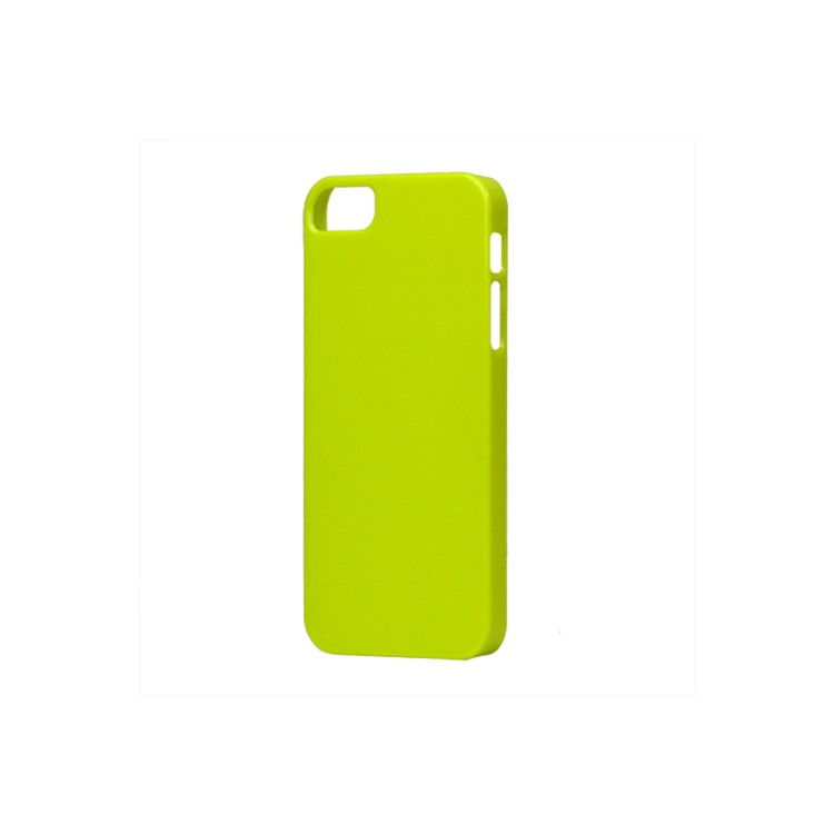 Glossy Slim Hard Plastic Case for iPhone 5 - Green