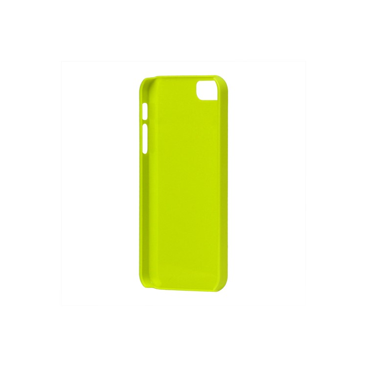 Glossy Slim Hard Plastic Case for iPhone 5 - Green