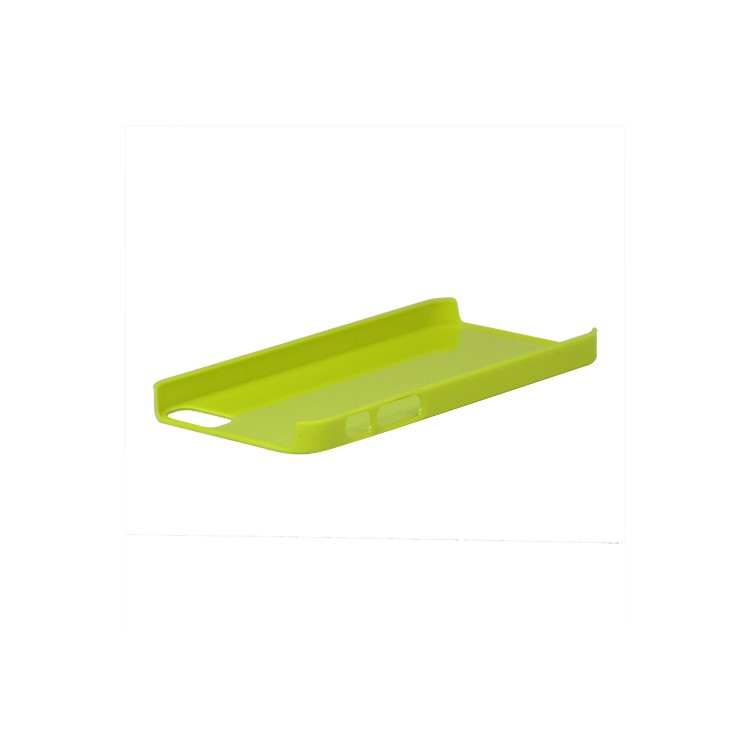 Glossy Slim Hard Plastic Case for iPhone 5 - Green