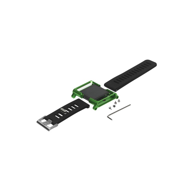 Aluminum Bracelet Watch Band Wrist Cover Case for iPod Nano 6 6th Gen - Green