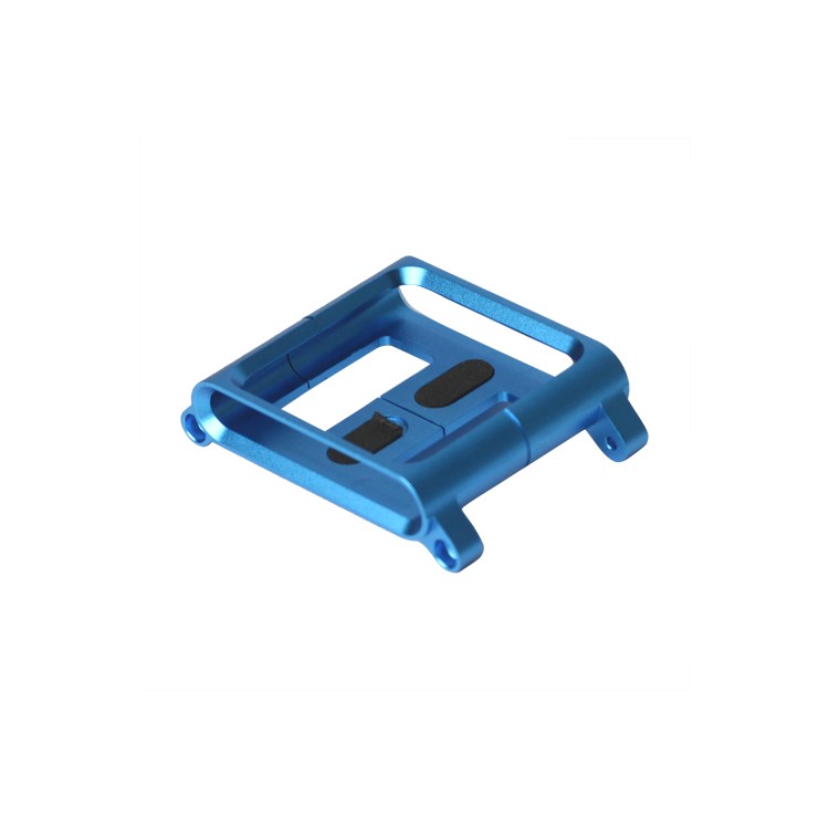 Aluminum Bracelet Watch Band Wrist Cover Case for iPod Nano 6 6th Gen - Blue