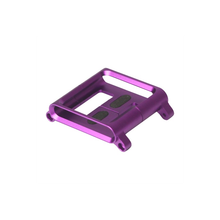 Aluminum Bracelet Watch Band Wrist Cover Case for iPod Nano 6 6th Gen - Purple