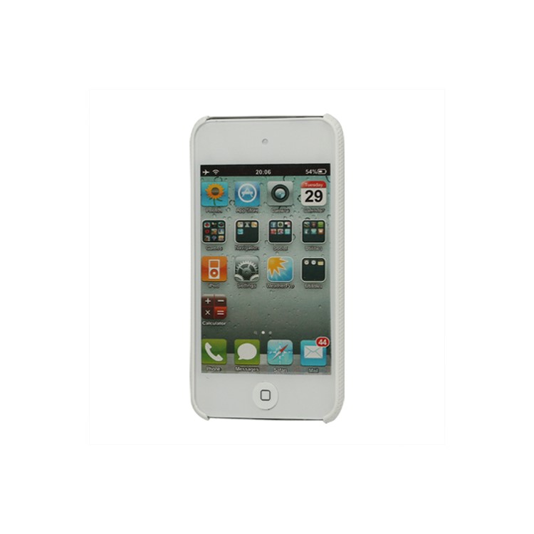 Dream Mesh Hard Plastic Case Cover for iPod Touch 4 4th 4G - White
