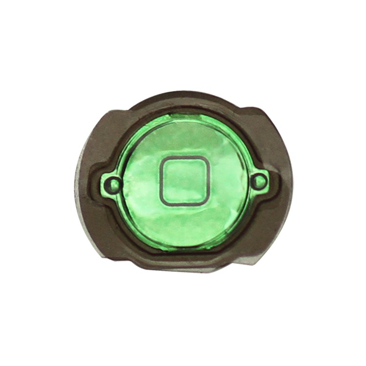 iPod Touch 4th Generation Home Button with Rubber Seal Holder Electroplating - Green