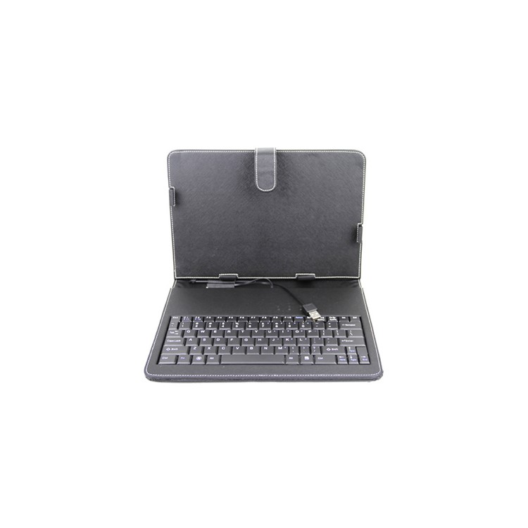 Mini Keyboard Leather Case with USB Cable for 10 inch Tablet PC
