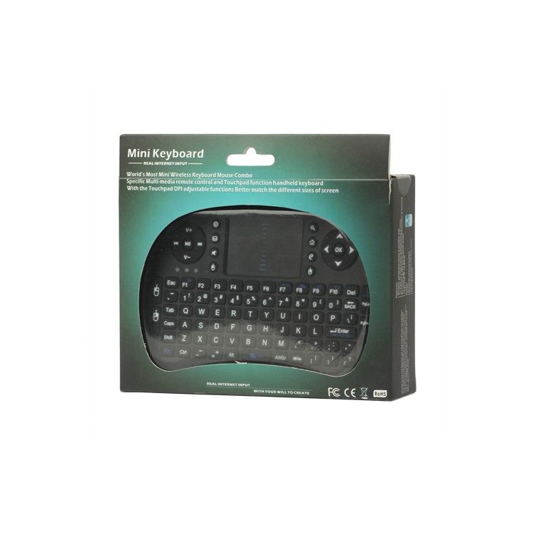2.4GHz Mini Wireless Keyboard with Touchpad Keyboard Mouse Combo