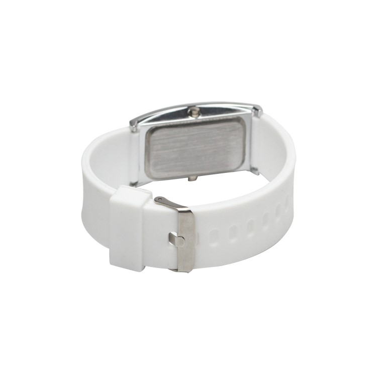 Hot LED Digital Unisex Sport Wrist Watch - White