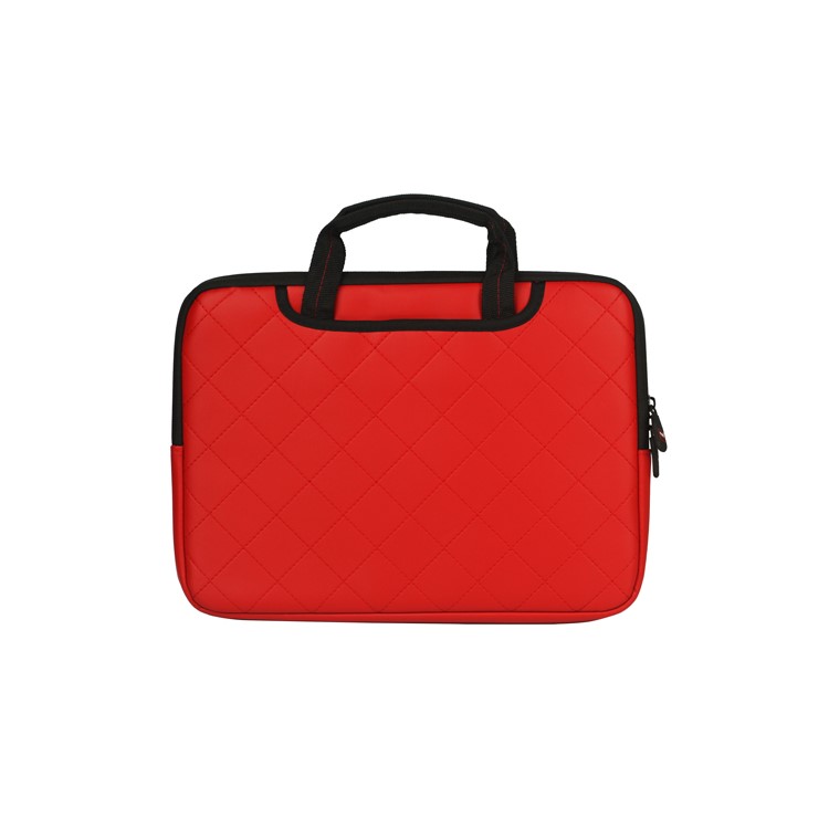 Soft Grid Zipper Bag Case for MacBook Air / Pro 13.3-inch Accessories - Red