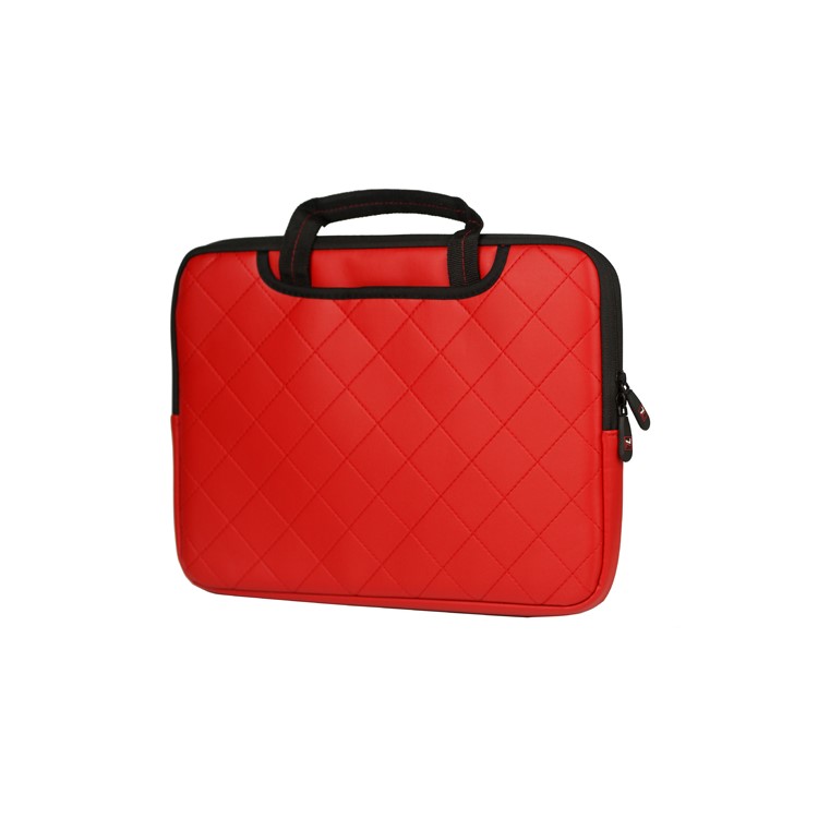 Soft Grid Zipper Bag Case for MacBook Air / Pro 13.3-inch Accessories - Red