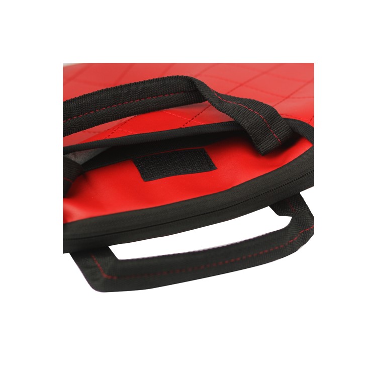 Soft Grid Zipper Bag Case for MacBook Air / Pro 13.3-inch Accessories - Red