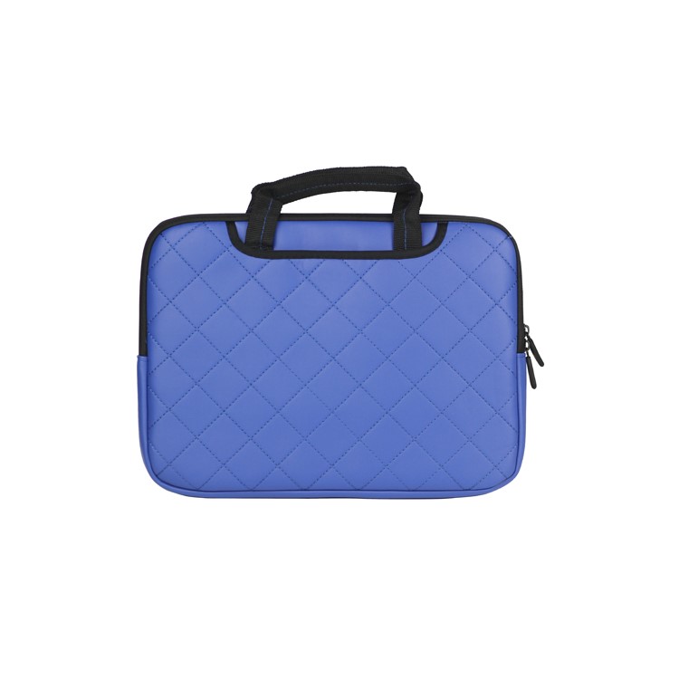 Soft Grid Zipper Carrying Bag Case for MacBook Air / Pro 13.3-inch - Dark Blue