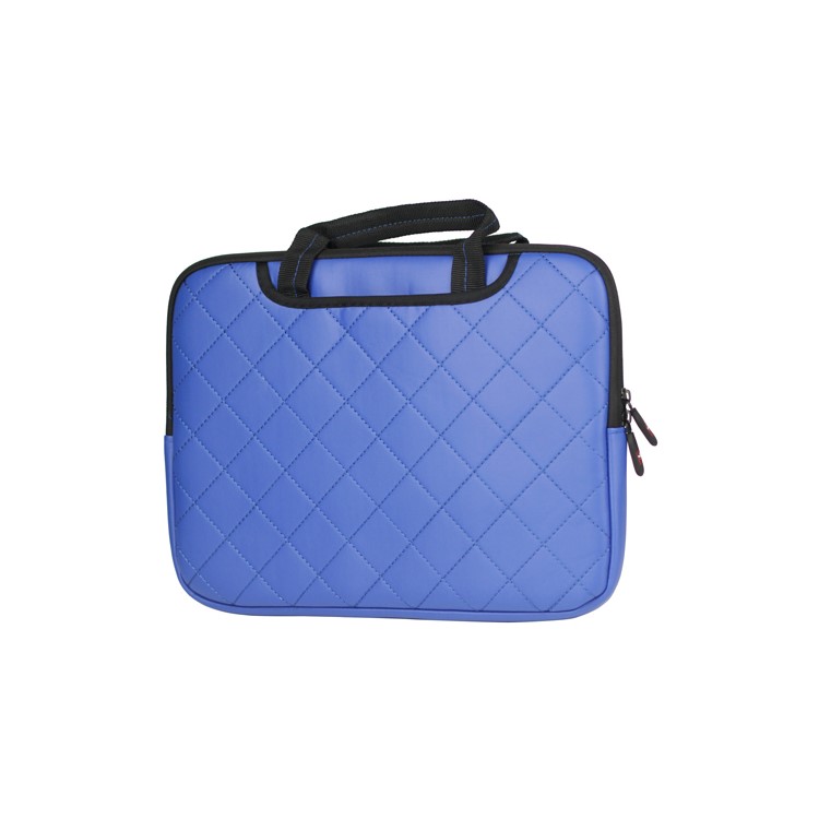Soft Grid Zipper Carrying Bag Case for MacBook Air / Pro 13.3-inch - Dark Blue