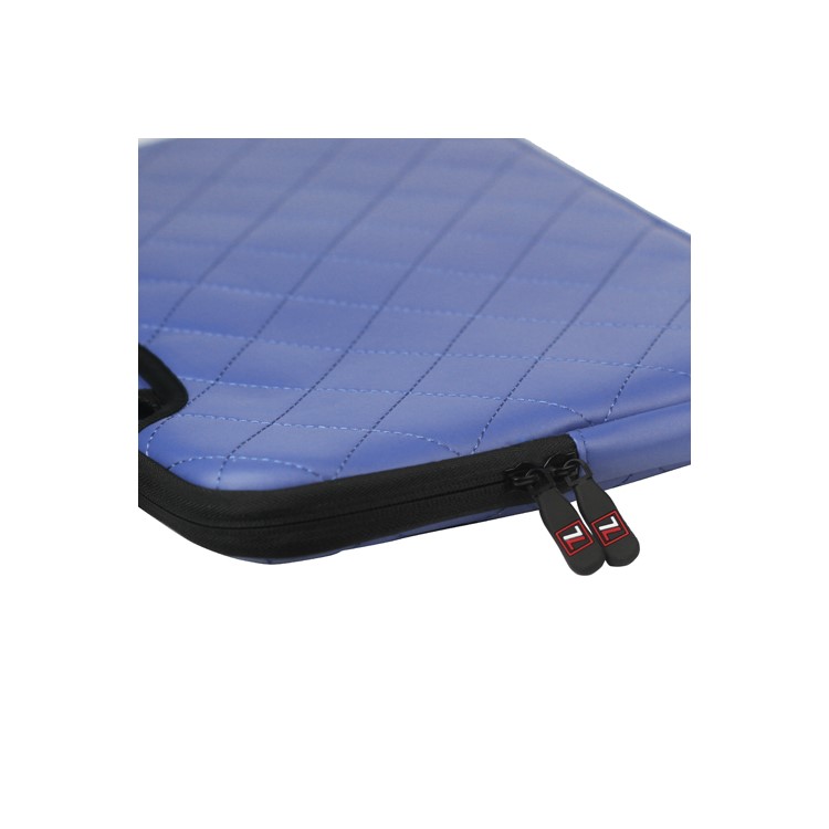 Soft Grid Zipper Carrying Bag Case for MacBook Air / Pro 13.3-inch - Dark Blue