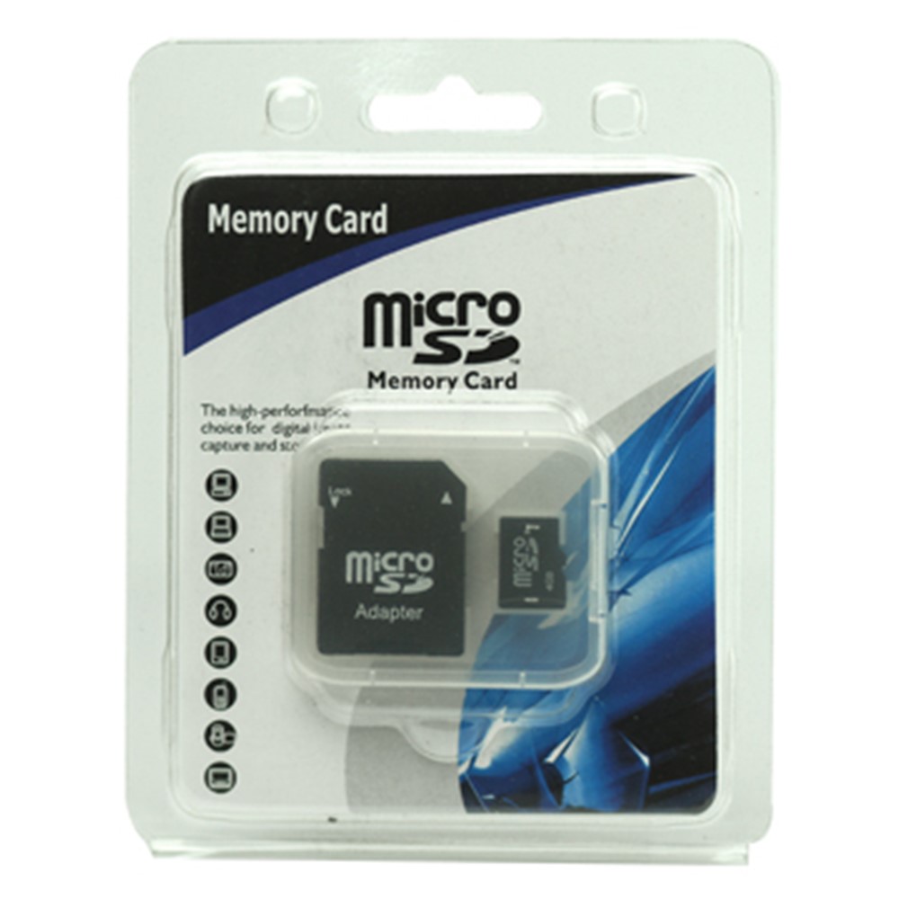 4GB MicroSD TF TransFlash Memory Card with SD Adapter