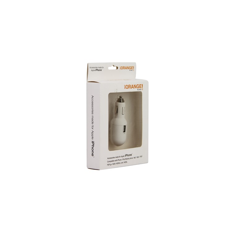 Universal Dual USB Car Charger Adapter for iPhone 4S 4/ iPad iPad 2/ Mobile Phone/ MP3/ MP4/ PSP/ NDS