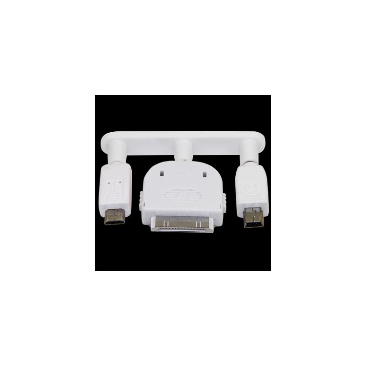 Universal USB Car Charger with 6 Connectors