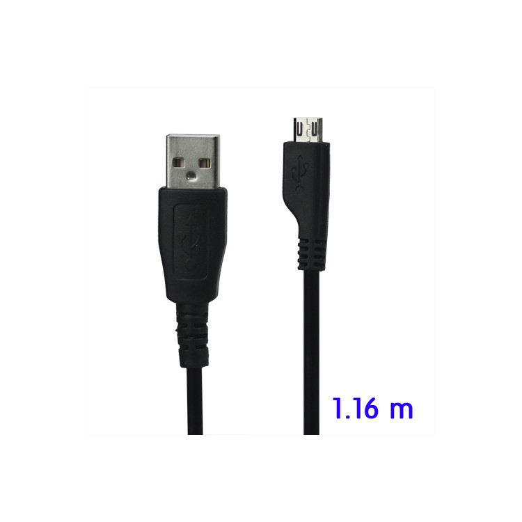 Micro USB Data Sync Charger Cable for Samsung Phones, Length: 1.16m