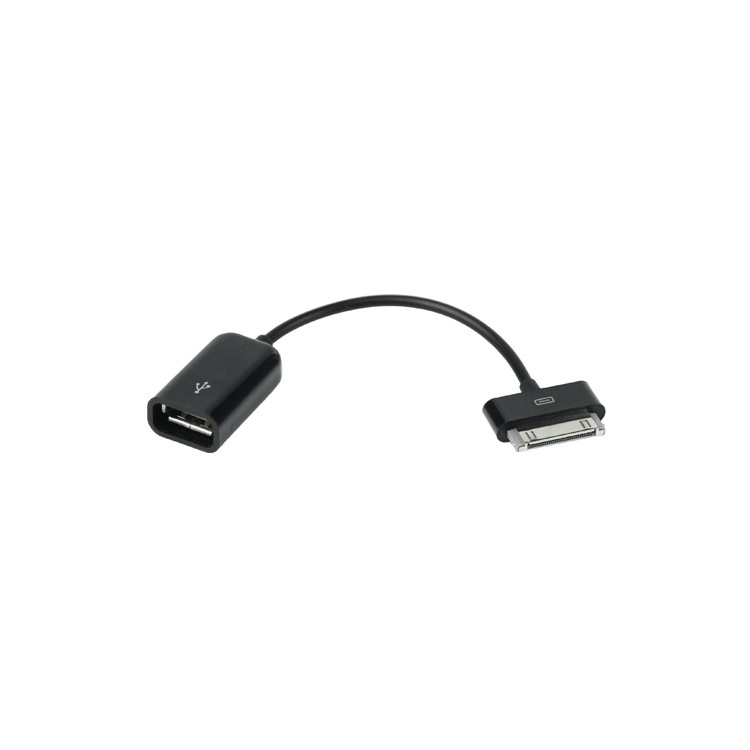 USB OTG Cable for Samaung Galaxy Tab 10.1 Connecter Dock to USB Female Host - Black