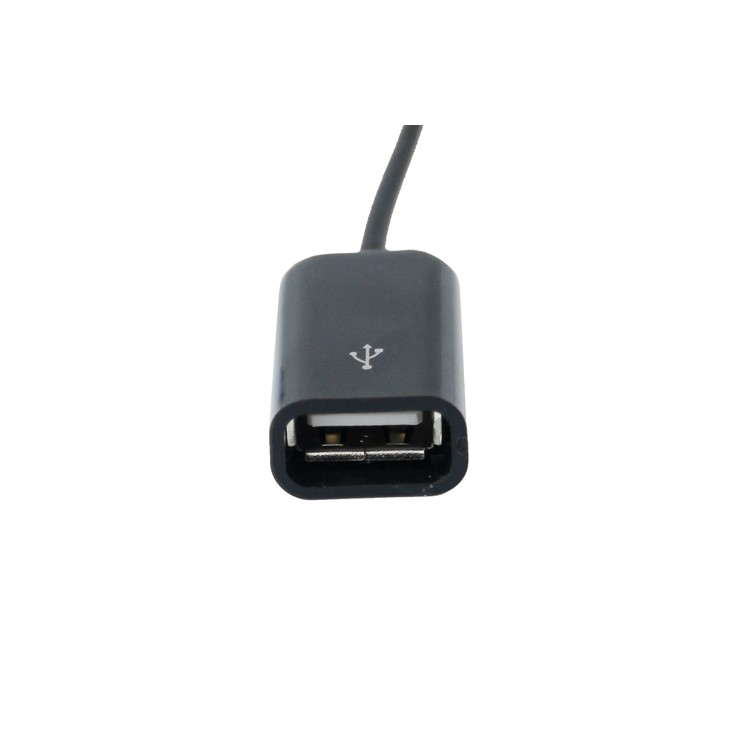 USB OTG Cable for Samaung Galaxy Tab 10.1 Connecter Dock to USB Female Host - Black