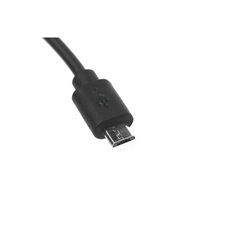 1A Cell Mobile Phone Micro USB Car Charger for BlackBerry Smartphone - Black
