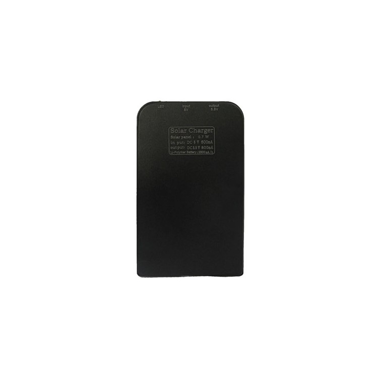 Universal 0.7w Solar Panel charger for Mobilephone (2600mAh)