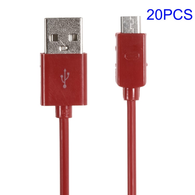 Colored MicroUSB Data Sync and Charging Cable for Samsung HTC Sony Nokia etc