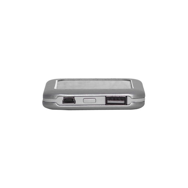 Solar Charger Battery 3500mAh Battery for iPhone 4S The New iPad Samsung i9300 Galaxy S 3 etc - Silver