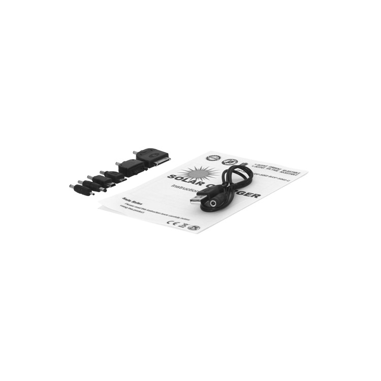 Solar Charger Battery 3500mAh Battery for iPhone 4S The New iPad Samsung i9300 Galaxy S 3 etc - Silver