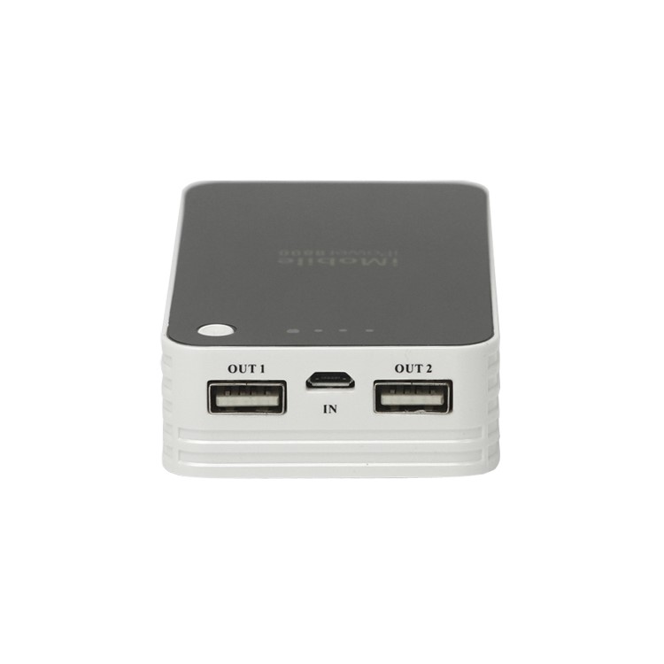 8800mAh Mobile Power Bank for iPhone iPad iPod Samsung HTC BlackBerry LG Nokia GPS etc