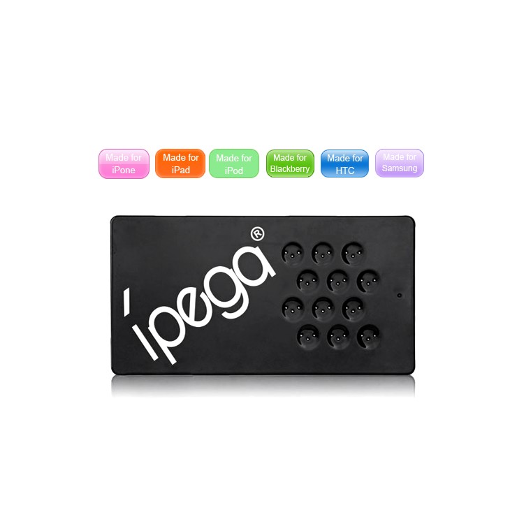 iPega Magnetic Induction Charger for iPhone iPad iPod HTC Samsung LG Motorola BlackBerry - Black