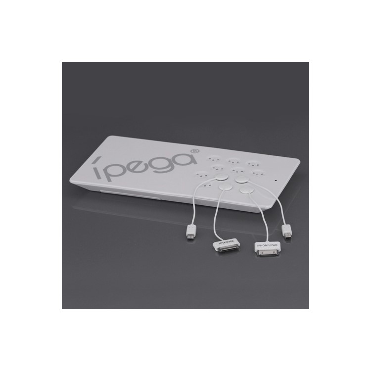 iPega Magnetic Induction Charger for iPhone iPad iPod HTC Samsung LG Motorola BlackBerry - White