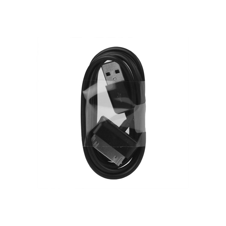 Samsung Galaxy Tab P1000/P7500 Wall Charger + Car Charger + Data Cable Euro Plug - Black
