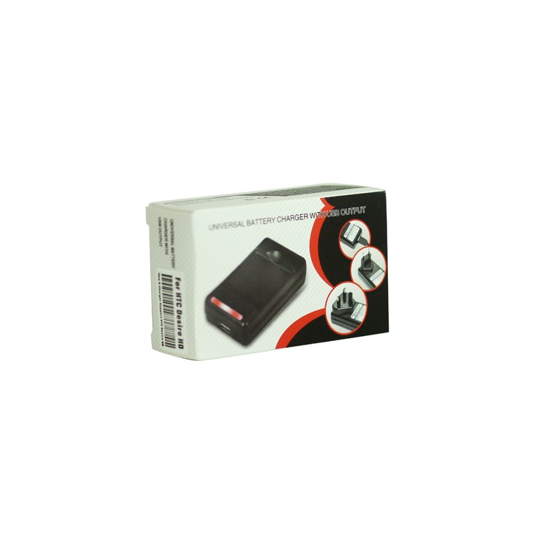 Wall Battery Charger with USB Port for HTC Desire HD & HTC Inspire 4G