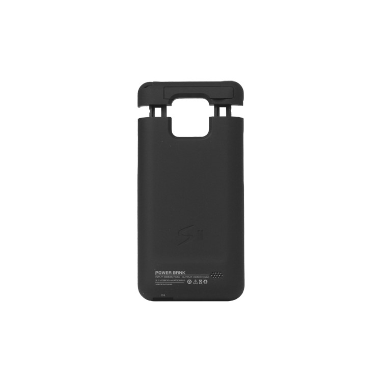2800mAh External Battery Case for Samsung I9100 Galaxy S2 / II - Black