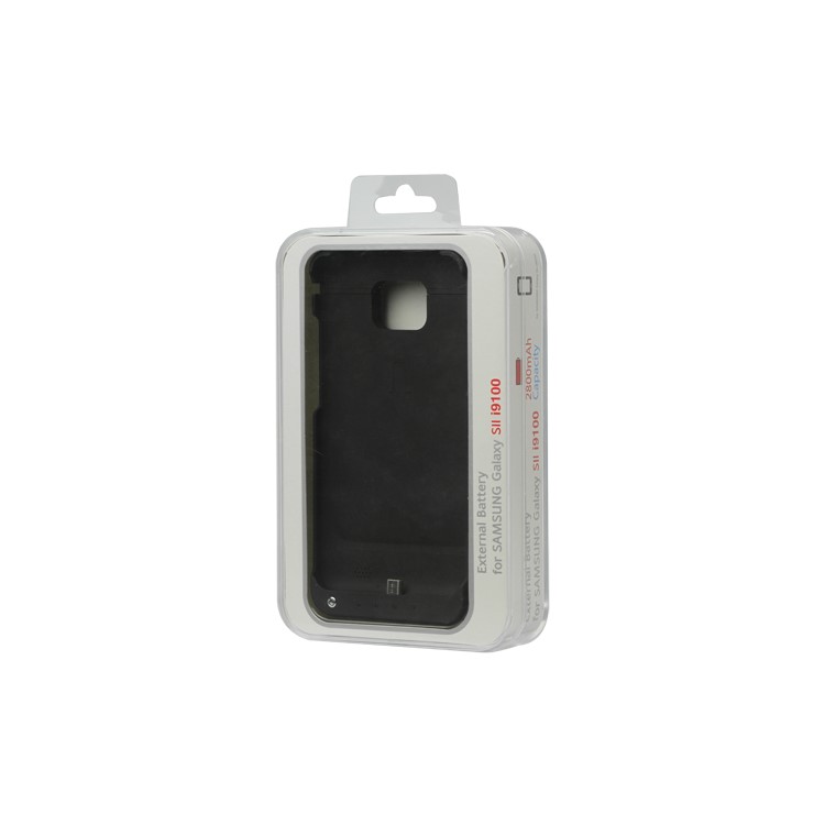 2800mAh External Battery Case for Samsung I9100 Galaxy S2 / II - Black