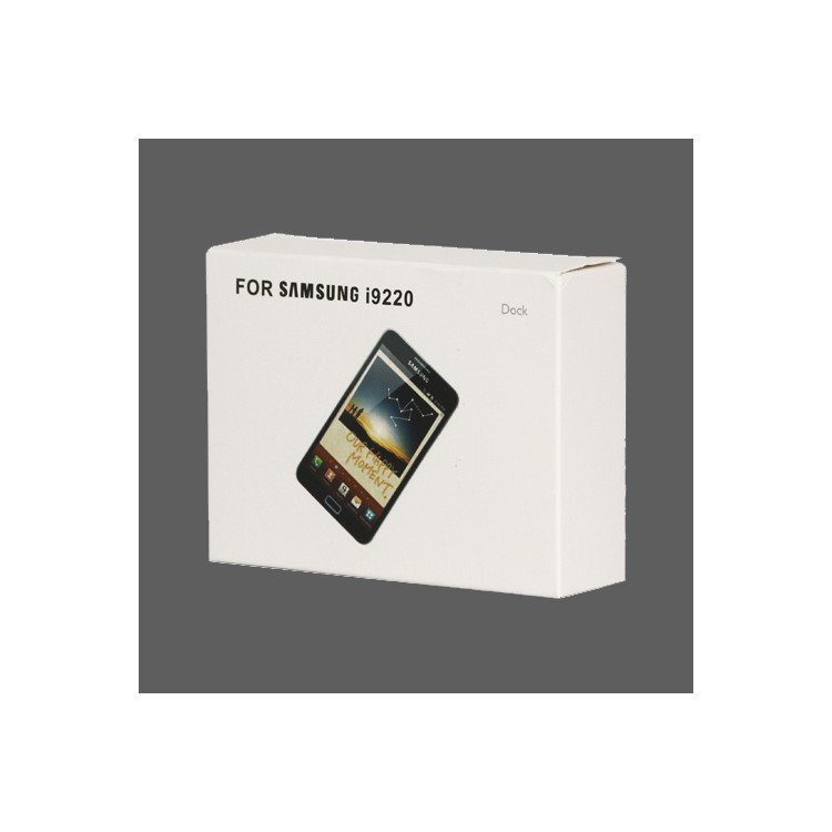 Desktop Cradle Dock Charger for Samsung Galaxy Note i9220 GT-N7000 / i717 - White