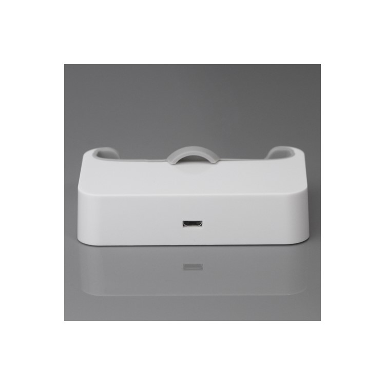 Micro USB Charging Dock Cradle Stand for Samsung i9300 Galaxy S iii - White