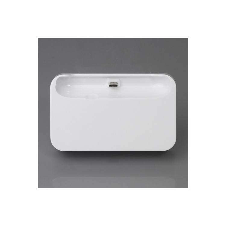 Micro USB Charging Dock Cradle Stand for Samsung i9300 Galaxy S iii - White