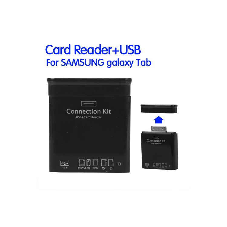 USB + Card Reader Connection Kit for Samsung Galaxy Tab 10.1 P7500 P7510 8.9 P7300 P7310