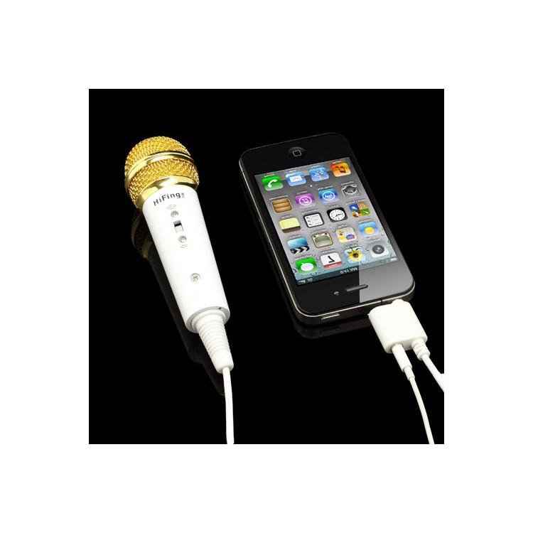 white mini handheld 3 5mm karaoke mic condenser microphone for pc iphone android tablets white mini handheld 3 5mm karaoke mic condenser microphone for pc iphone android tablets