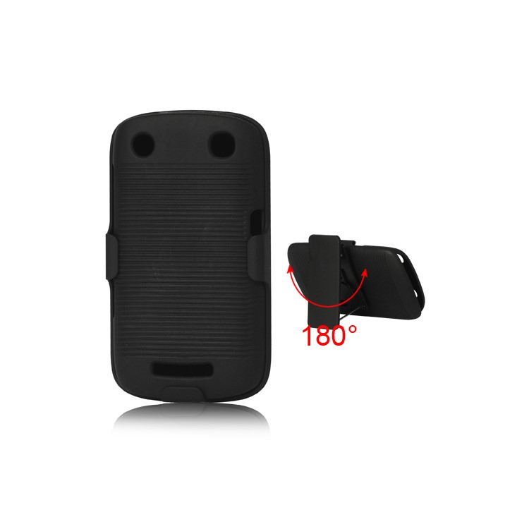 BlackBerry Curve 9360 9350 9370 Slide Case with Swivel Belt Clip Stand