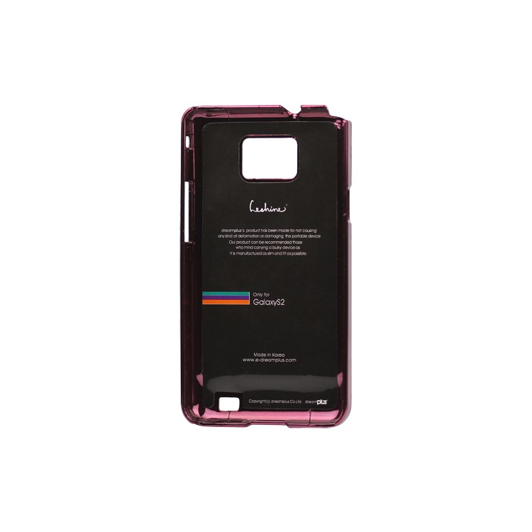 Eileen S-Lime Series Diamond Case for Samsung I9100 Galaxy S2 / II - Wine Red