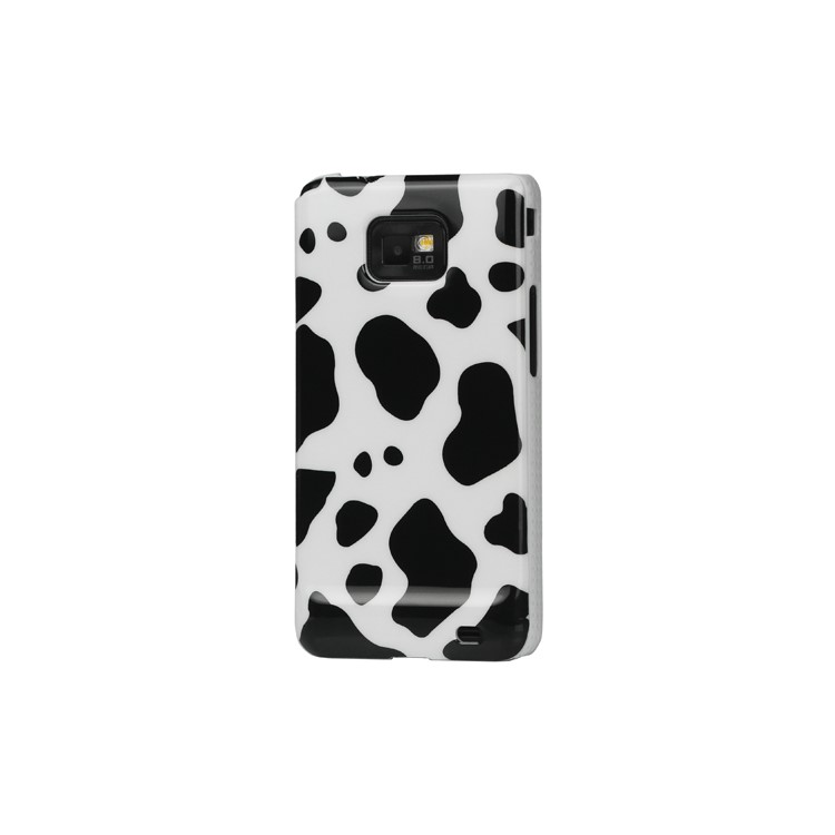 Black & White Dairy Cattle Cow Hard Case for Samsung I9100 Galaxy S2 / II