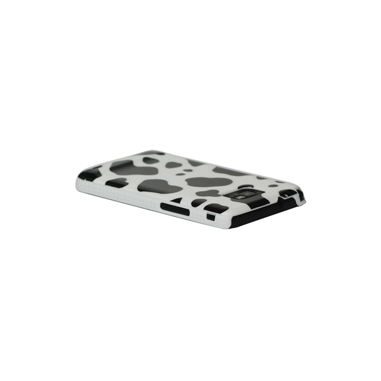 Black & White Dairy Cattle Cow Hard Case for Samsung I9100 Galaxy S2 / II