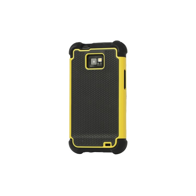 Silicone and Plastic Hybrid Case for Samsung Galaxy S2 / II I9100