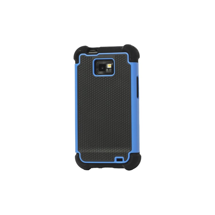 Silicone and Plastic Hybrid Case for Samsung Galaxy S2 / II I9100